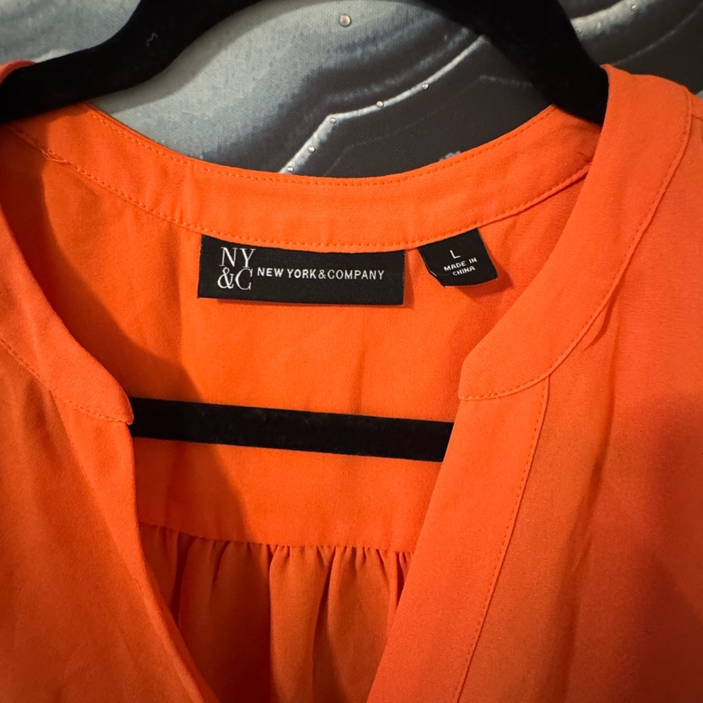 NY&CO Ruffle Short Sleeve Top - Picture 5 of 8
